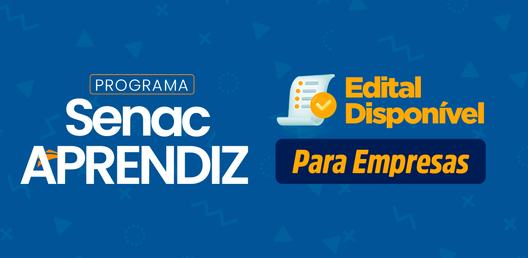 Senac Aprendiz: 835 vagas são ofertadas nas unidades do Piauí